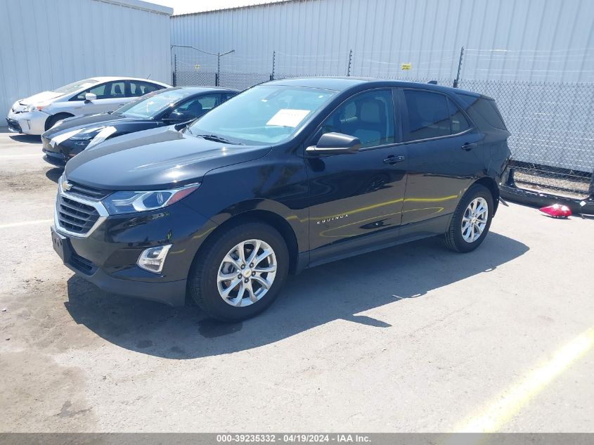 2020 Chevrolet Equinox Fwd 1Fl VIN: 2GNAXFEVXL6260688 Lot: 39235332