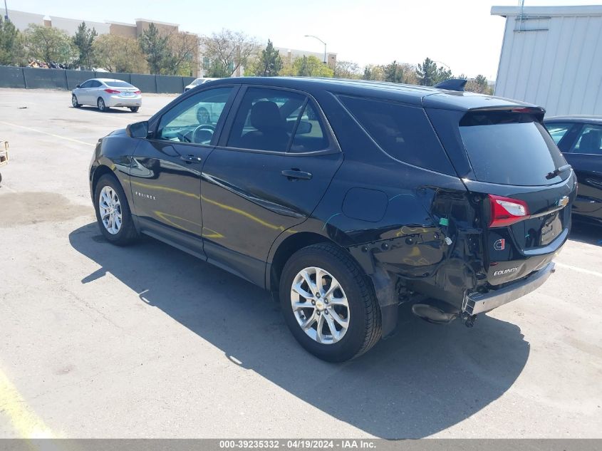 2020 Chevrolet Equinox Fwd 1Fl VIN: 2GNAXFEVXL6260688 Lot: 39235332