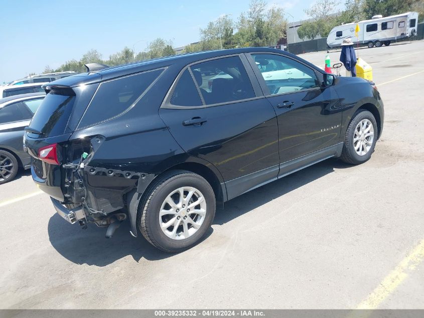 2020 Chevrolet Equinox Fwd 1Fl VIN: 2GNAXFEVXL6260688 Lot: 39235332