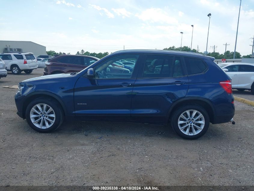 2016 BMW X3 Sdrive28I VIN: 5UXWZ7C5XG0R32988 Lot: 39235338