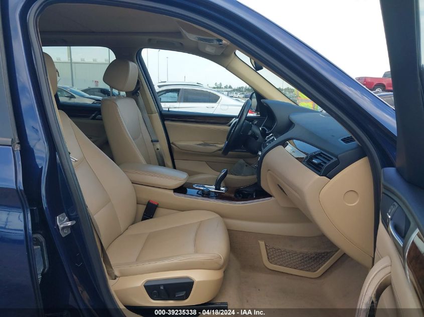 2016 BMW X3 Sdrive28I VIN: 5UXWZ7C5XG0R32988 Lot: 39235338