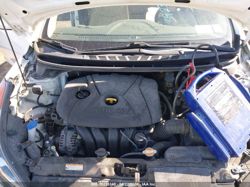 2012 Hyundai Elantra Gls VIN: 5NPDH4AE8CH116145 Lot: 39235340