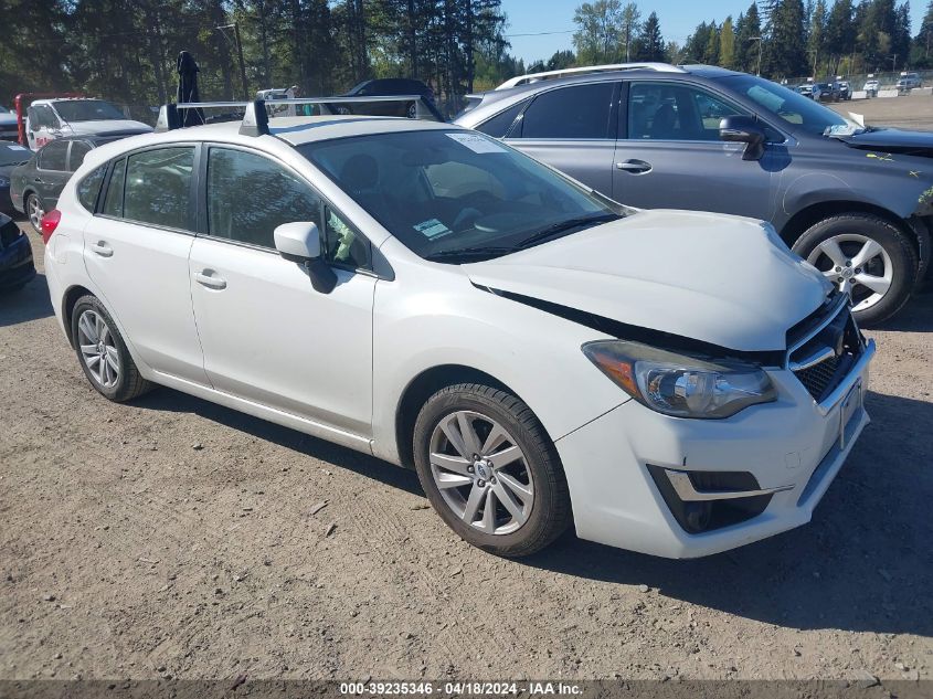 2016 Subaru Impreza 2.0I Premium VIN: JF1GPAB60G8269313 Lot: 39235346