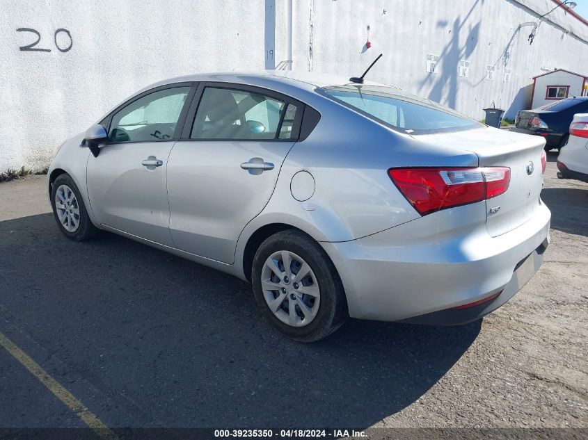 2016 Kia Rio Lx VIN: KNADM4A38G6699338 Lot: 39235350