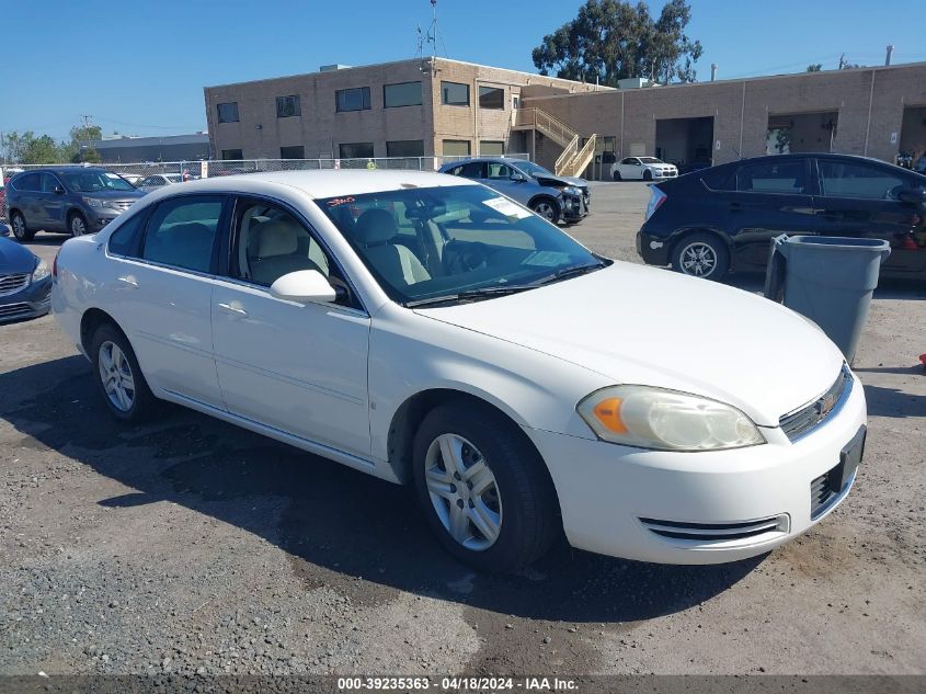 2006 Chevrolet Impala Ls VIN: 2G1WB55K269279499 Lot: 11972077