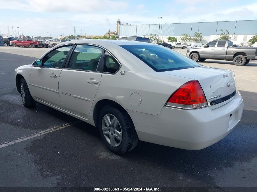2006 Chevrolet Impala Ls VIN: 2G1WB55K269279499 Lot: 11972077