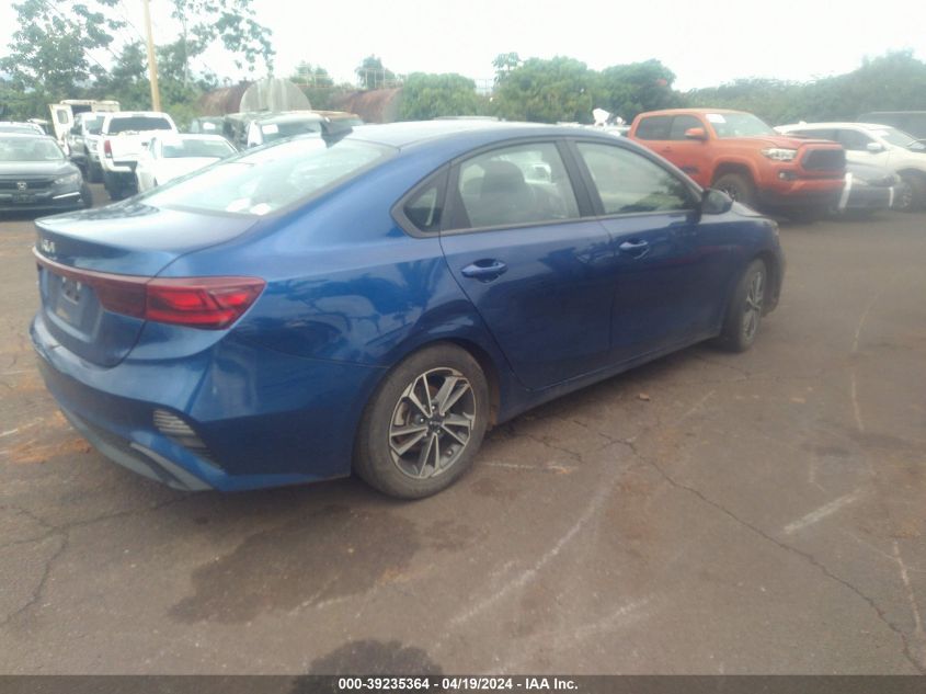 2022 Kia Forte Lxs VIN: 3KPF24AD4NE437155 Lot: 39235364