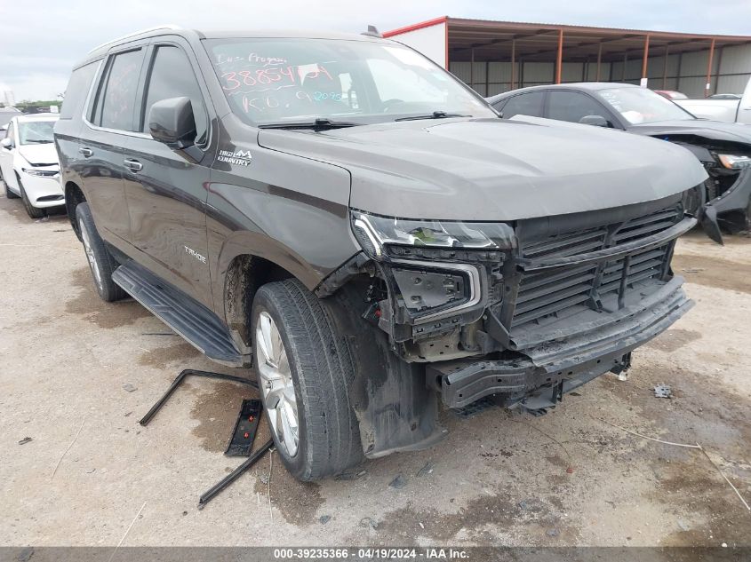 2021 Chevrolet Tahoe 2Wd High Country VIN: 1GNSCTKL8MR123952 Lot: 39235366