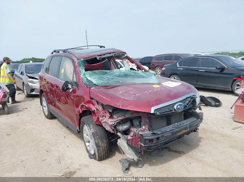 2016 Subaru Forester 2.5I Limited VIN: JF2SJARC0GH421285 Lot: 39235373