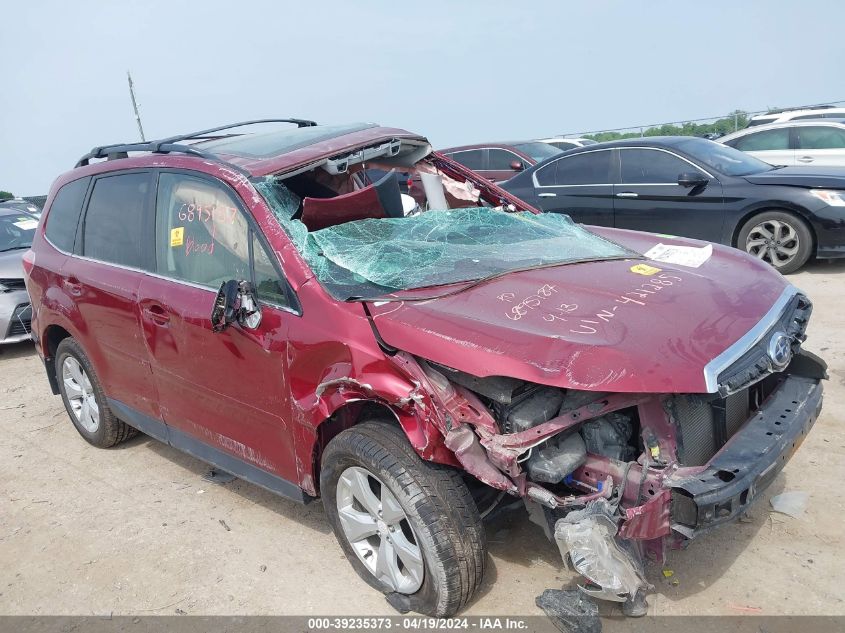 2016 Subaru Forester 2.5I Limited VIN: JF2SJARC0GH421285 Lot: 39235373