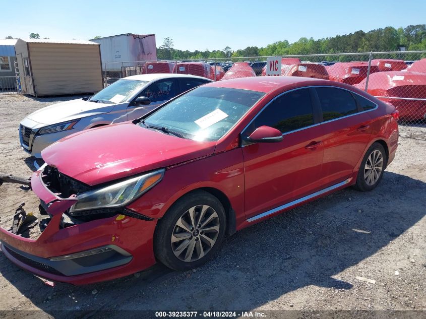 2017 Hyundai Sonata Sport VIN: 5NPE34AF5HH474919 Lot: 39235377