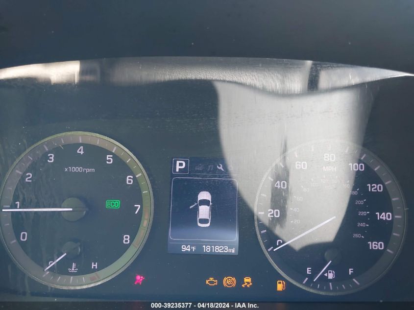 2017 Hyundai Sonata Sport VIN: 5NPE34AF5HH474919 Lot: 39235377