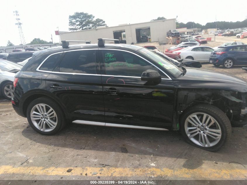 2019 Audi Q5 45 Premium VIN: WA1BNAFY8K2089976 Lot: 39235399