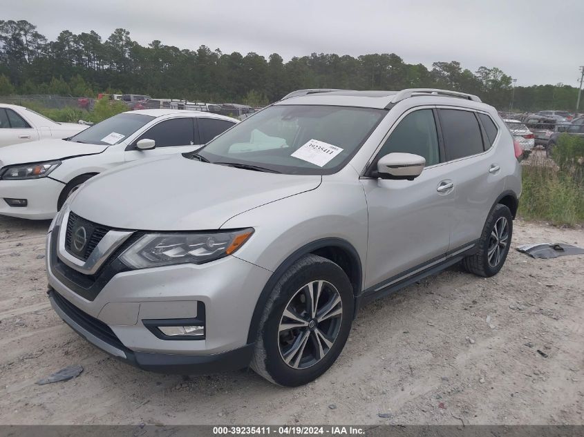 2017 Nissan Rogue Sl VIN: 5N1AT2MVXHC888646 Lot: 39235411