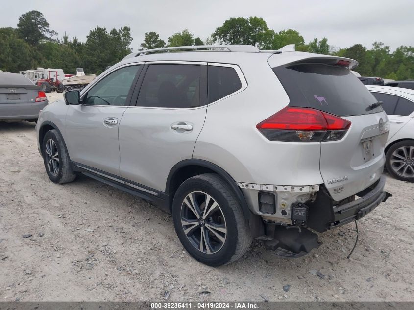 2017 Nissan Rogue Sl VIN: 5N1AT2MVXHC888646 Lot: 39235411