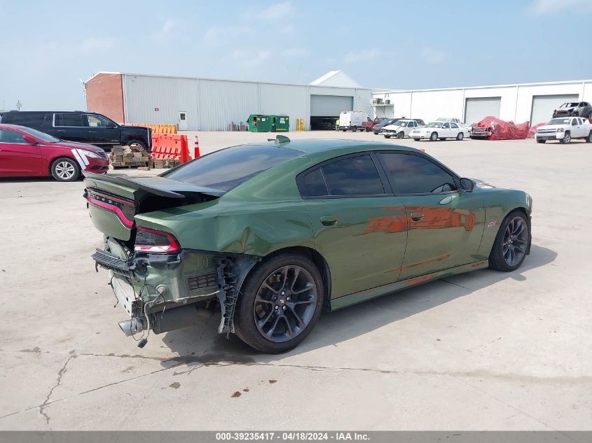 2022 Dodge Charger Scat Pack VIN: 2C3CDXGJ4NH166277 Lot: 39235417