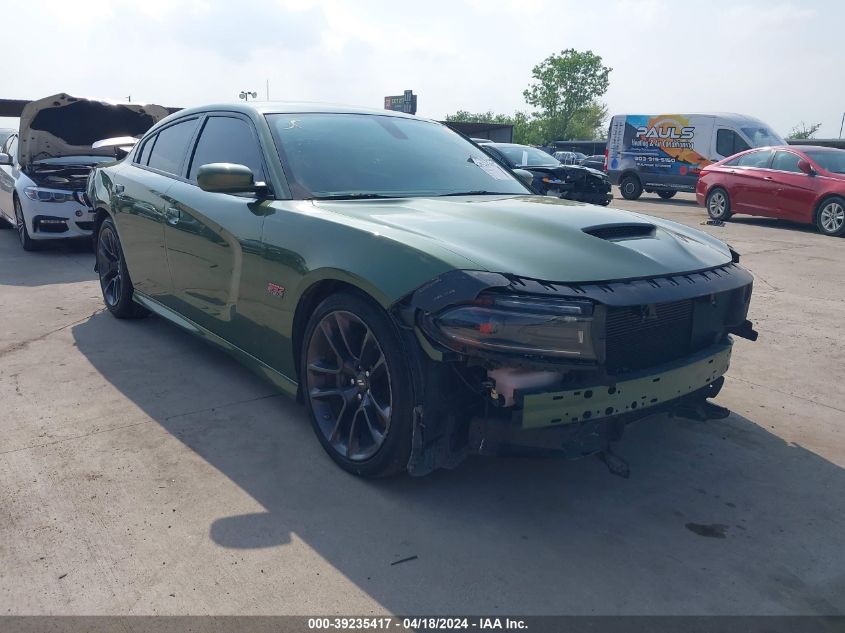 2022 Dodge Charger Scat Pack VIN: 2C3CDXGJ4NH166277 Lot: 39235417