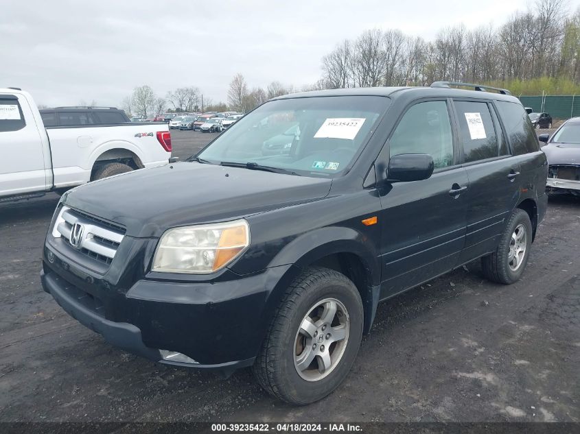 2008 Honda Pilot Ex-L VIN: 5FNYF18658B014568 Lot: 39235422