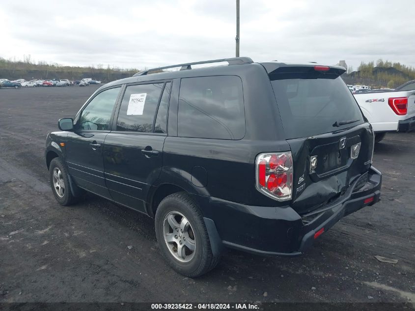 2008 Honda Pilot Ex-L VIN: 5FNYF18658B014568 Lot: 39235422