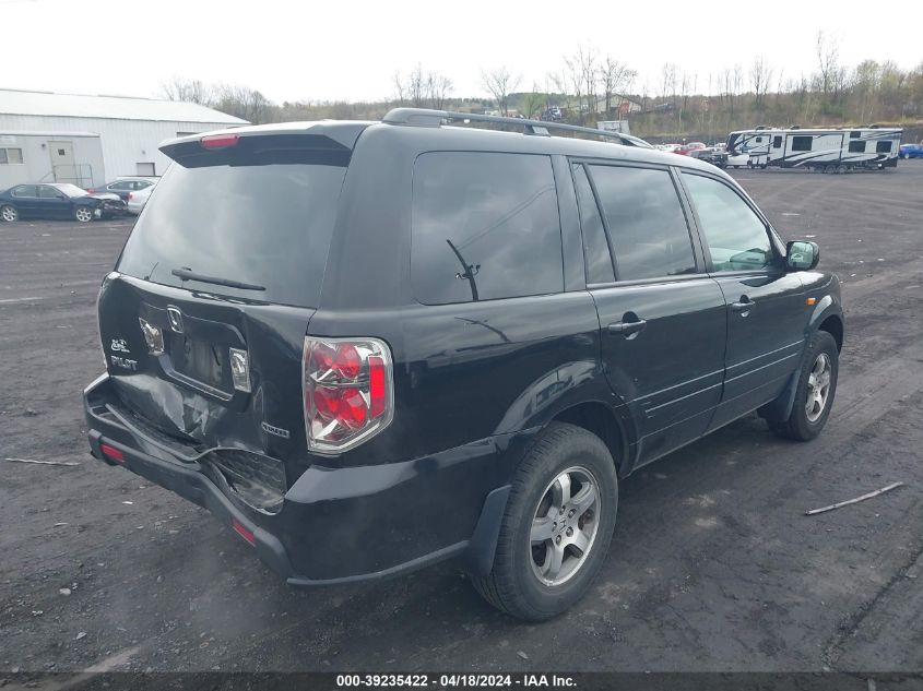 2008 Honda Pilot Ex-L VIN: 5FNYF18658B014568 Lot: 39235422