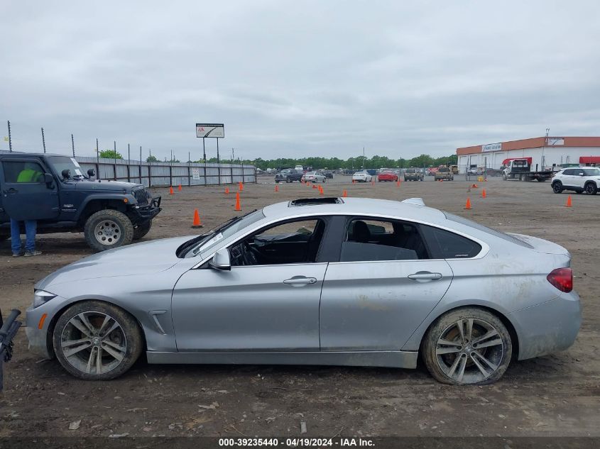 2020 BMW 430I Gran Coupe VIN: WBA4J1C06LBU67963 Lot: 39235440