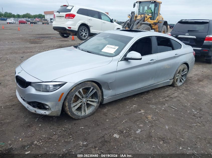 2020 BMW 430I Gran Coupe VIN: WBA4J1C06LBU67963 Lot: 39235440