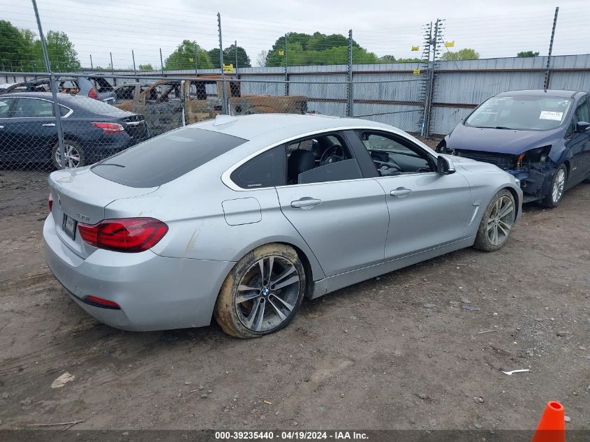 2020 BMW 430I Gran Coupe VIN: WBA4J1C06LBU67963 Lot: 39235440