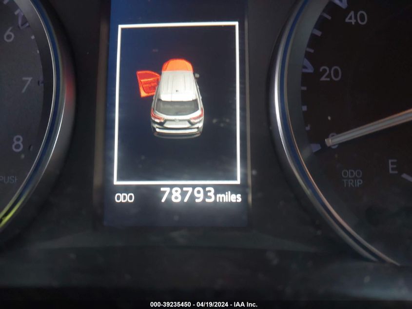 2019 Toyota Highlander Se VIN: 5TDKZRFH2KS555855 Lot: 39235450