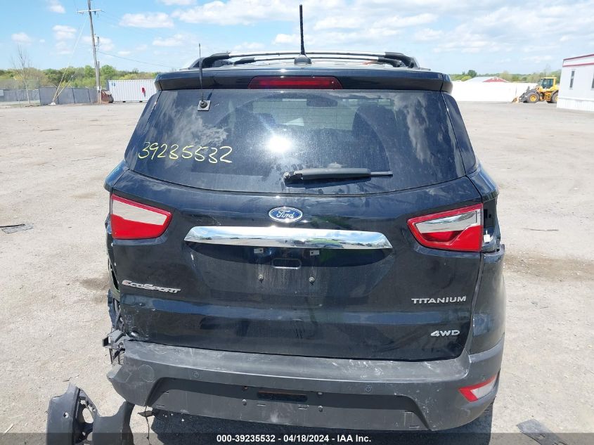 2018 Ford Ecosport Titanium VIN: MAJ6P1WL5JC234802 Lot: 39235532