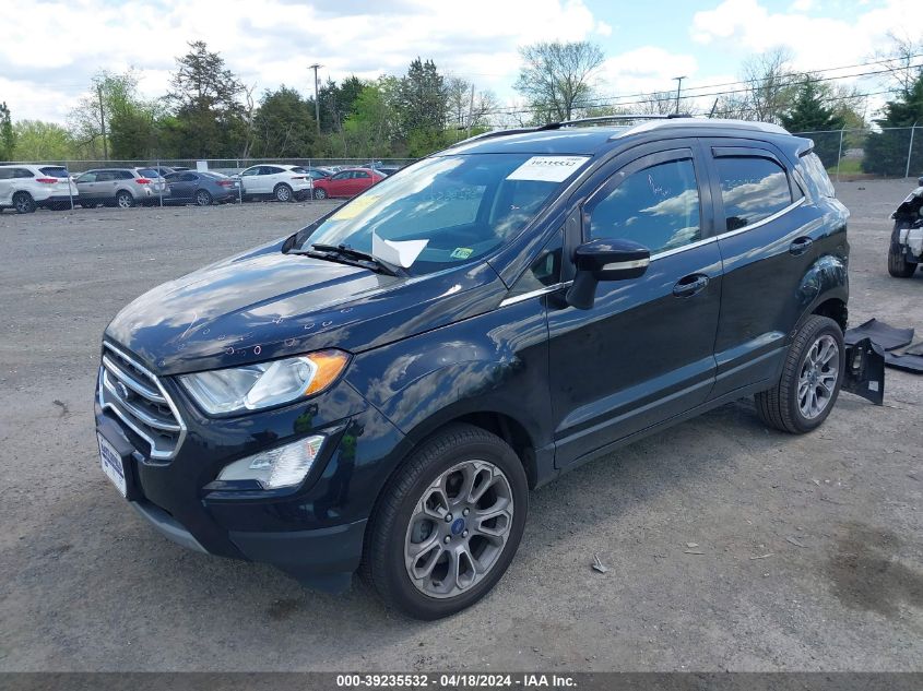 2018 Ford Ecosport Titanium VIN: MAJ6P1WL5JC234802 Lot: 39235532