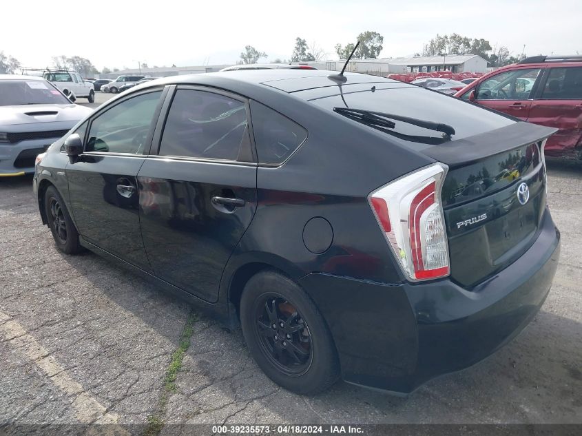 2013 Toyota Prius Four VIN: JTDKN3DU8D1632480 Lot: 49915444