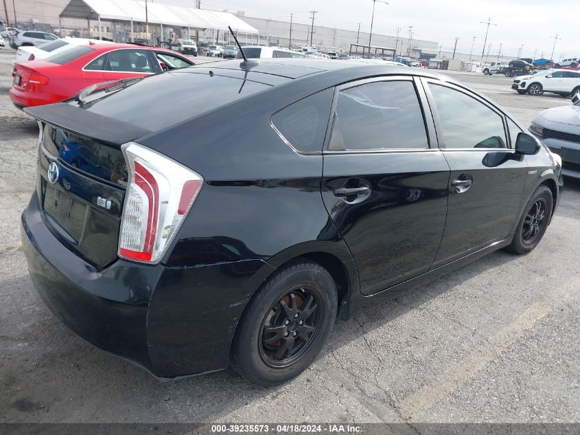 2013 Toyota Prius Four VIN: JTDKN3DU8D1632480 Lot: 49915444