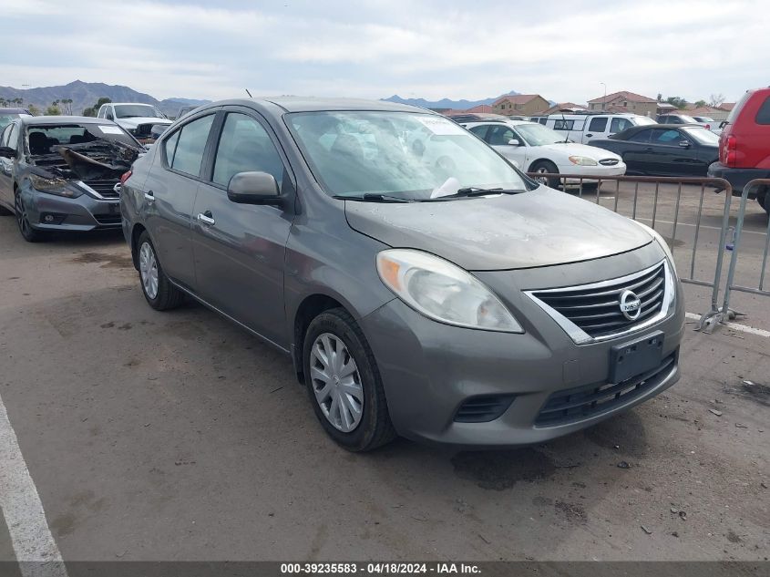 2014 Nissan Versa 1.6 Sv VIN: 3N1CN7AP5EL833163 Lot: 39235583