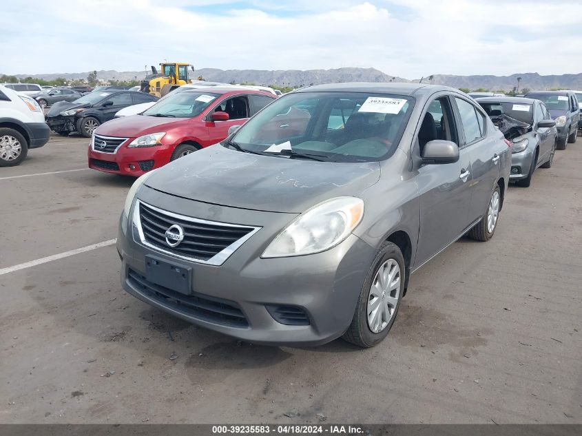 2014 Nissan Versa 1.6 Sv VIN: 3N1CN7AP5EL833163 Lot: 39235583