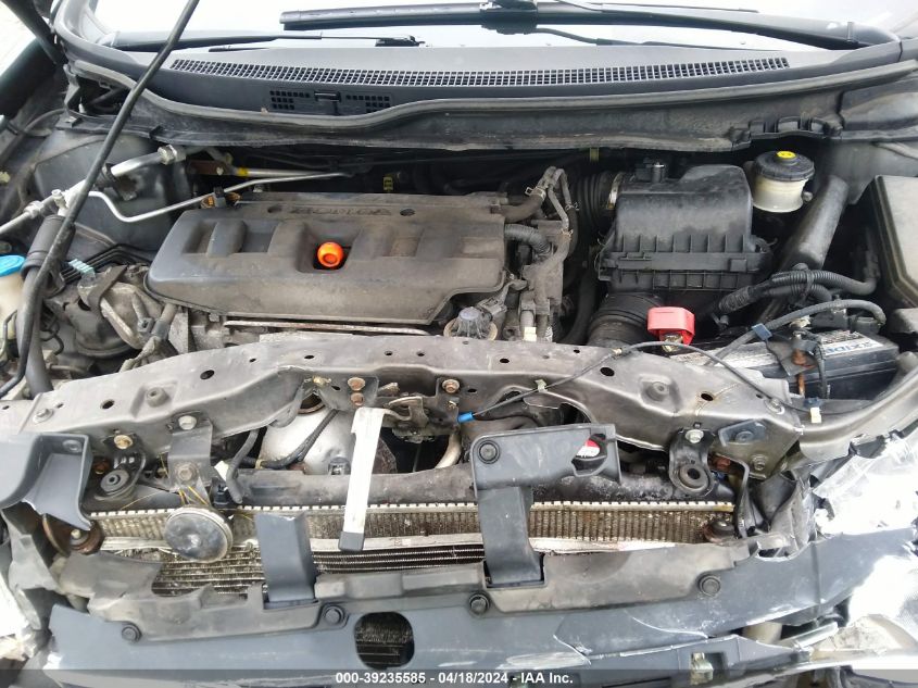 2012 Honda Civic Ex VIN: 19XFB2F87CE332736 Lot: 39235585