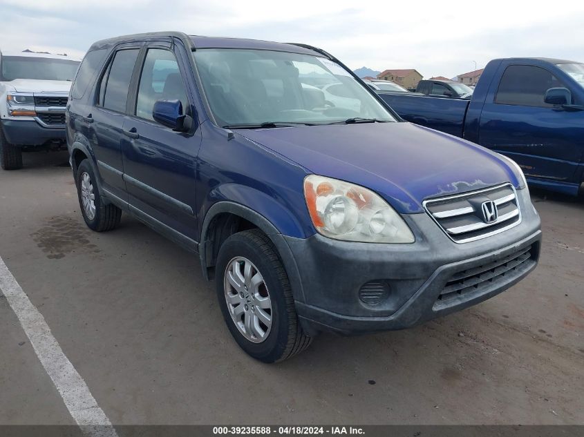 2005 Honda Cr-V Ex VIN: JHLRD78865C050747 Lot: 41223954