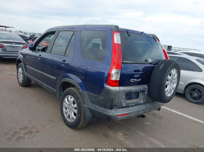 2005 Honda Cr-V Ex VIN: JHLRD78865C050747 Lot: 41223954