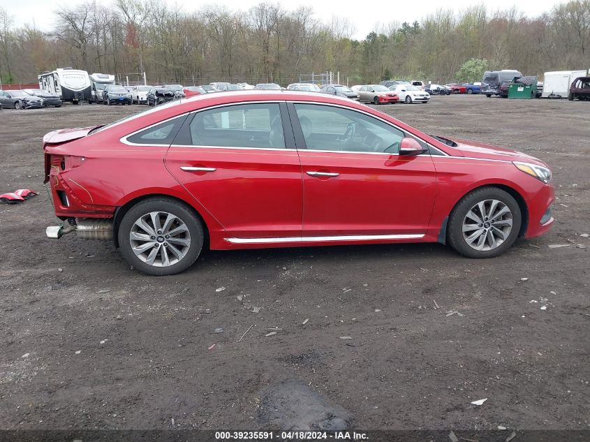 2017 Hyundai Sonata Sport VIN: 5NPE34AF2HH457544 Lot: 39235591