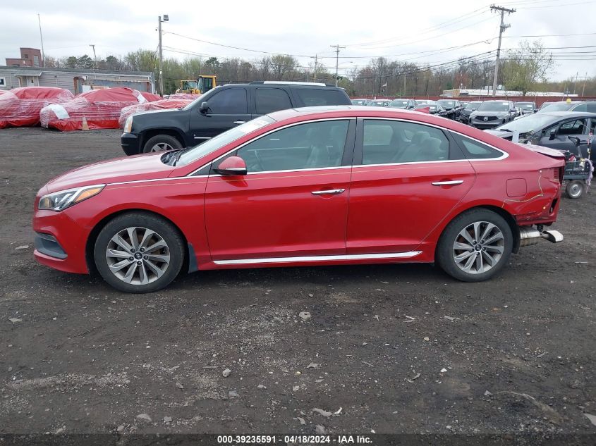 2017 Hyundai Sonata Sport VIN: 5NPE34AF2HH457544 Lot: 39235591