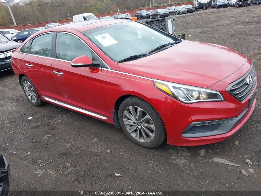 2017 Hyundai Sonata Sport VIN: 5NPE34AF2HH457544 Lot: 39235591