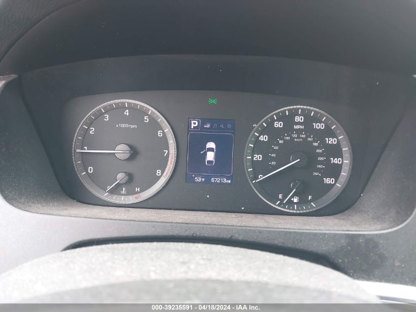 2017 Hyundai Sonata Sport VIN: 5NPE34AF2HH457544 Lot: 39235591