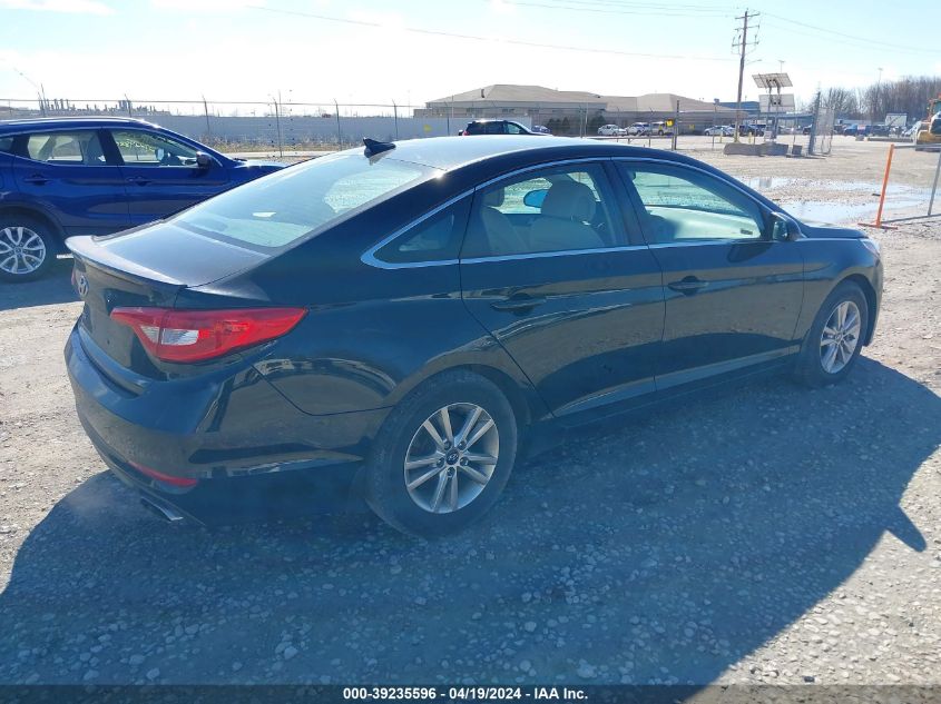 2015 Hyundai Sonata Se VIN: 5NPE24AF6FH237713 Lot: 39235596