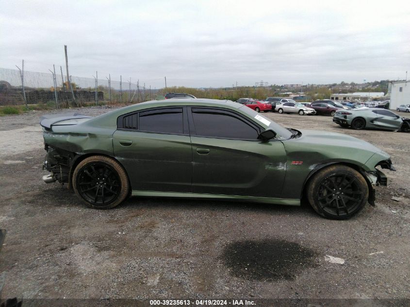 2020 Dodge Charger Scat Pack Rwd VIN: 2C3CDXGJ4LH242237 Lot: 39235613
