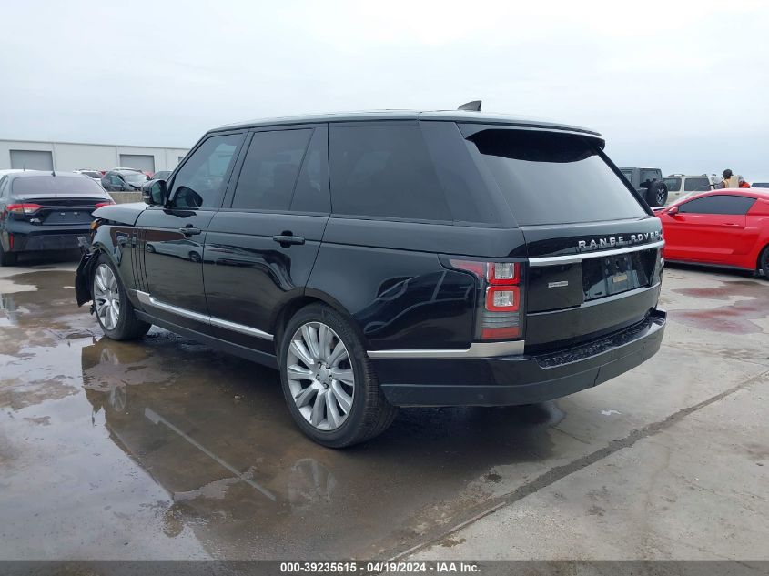 2017 Land Rover Range Rover 5.0L V8 Supercharged VIN: SALGS2FE5HA366476 Lot: 39235615