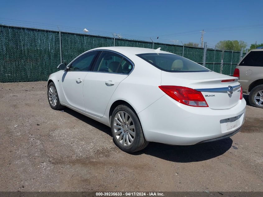 2011 Buick Regal Cxl Russelsheim VIN: W04GN5EC3B1015003 Lot: 50823604