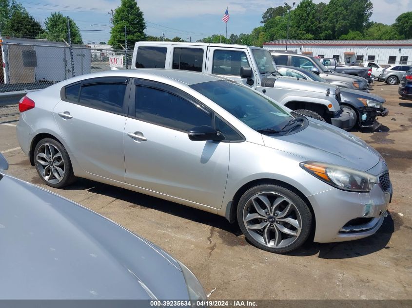 2014 Kia Forte Lx VIN: KNAFX4A6XE5173533 Lot: 39235634