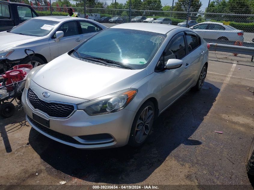 2014 Kia Forte Lx VIN: KNAFX4A6XE5173533 Lot: 39235634