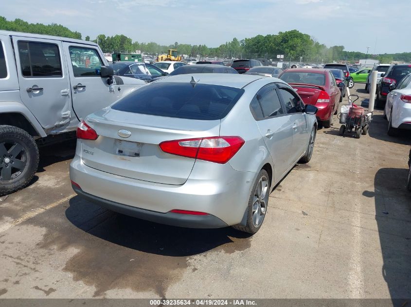 2014 Kia Forte Lx VIN: KNAFX4A6XE5173533 Lot: 39235634