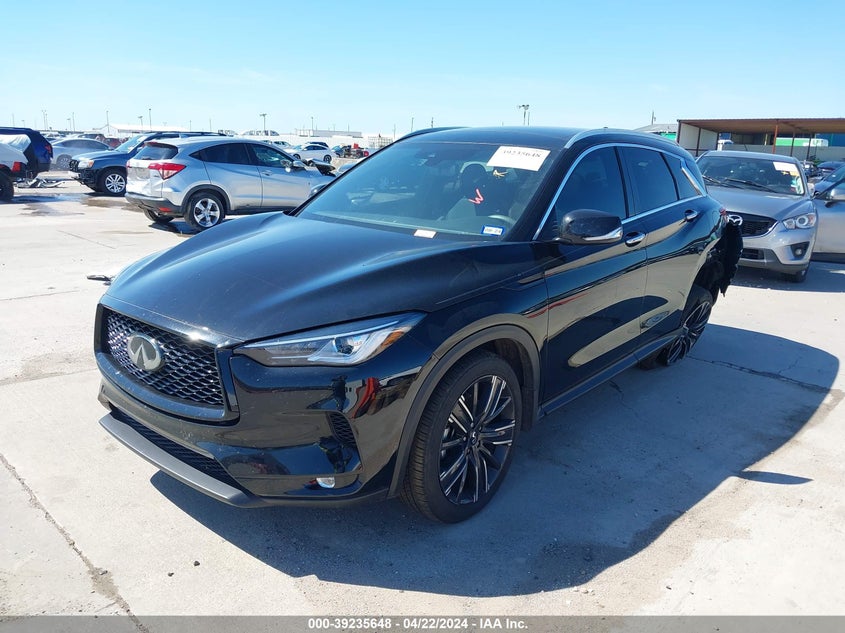 2022 Infiniti Qx50 Luxe Awd VIN: 3PCAJ5BB6NF121542 Lot: 39235648