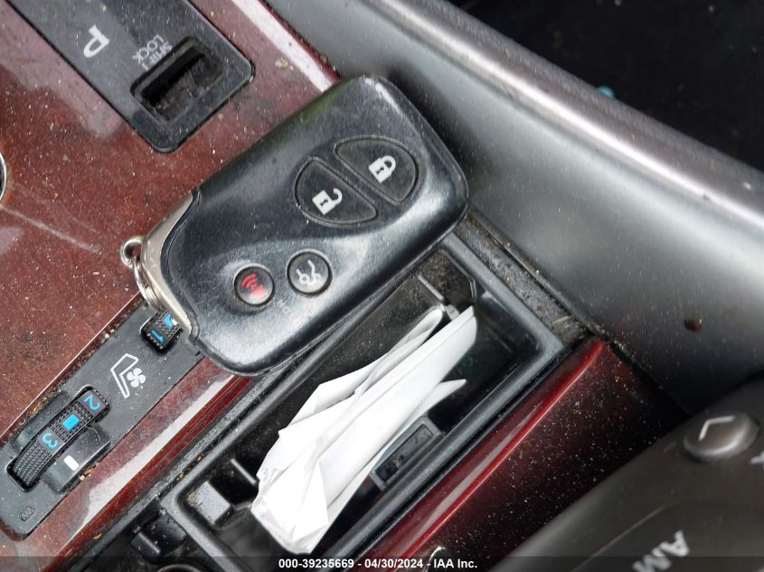 2007 Lexus Is 250 VIN: JTHCK262872009022 Lot: 39235669